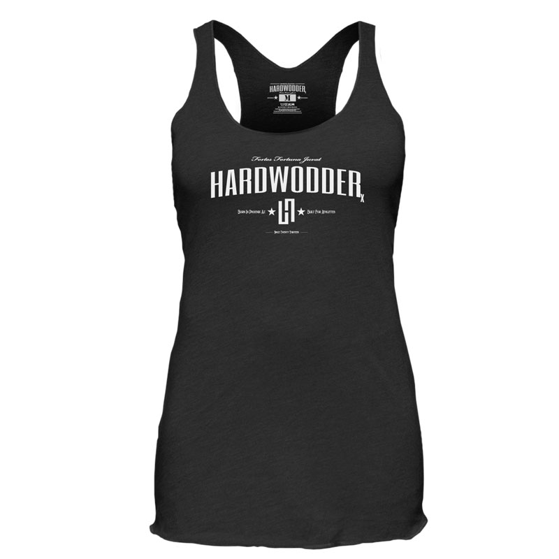 HardWodder Classic Logo Tank Top V1 Heather Black