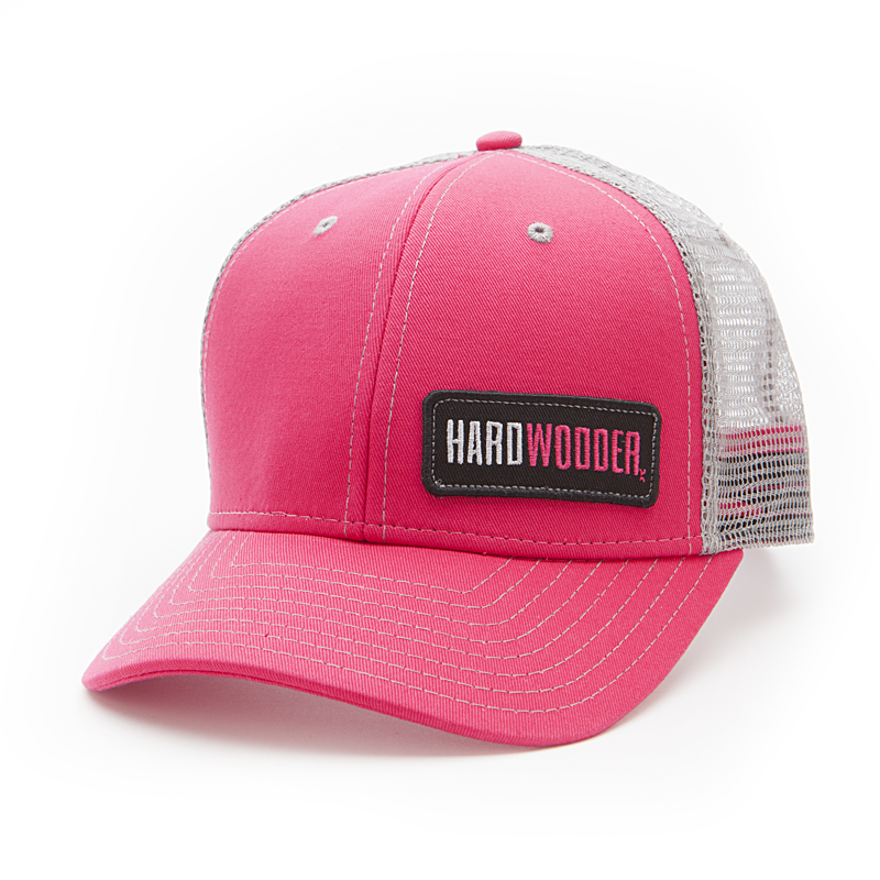 HardWodder Trucker Hat In Fuchsia