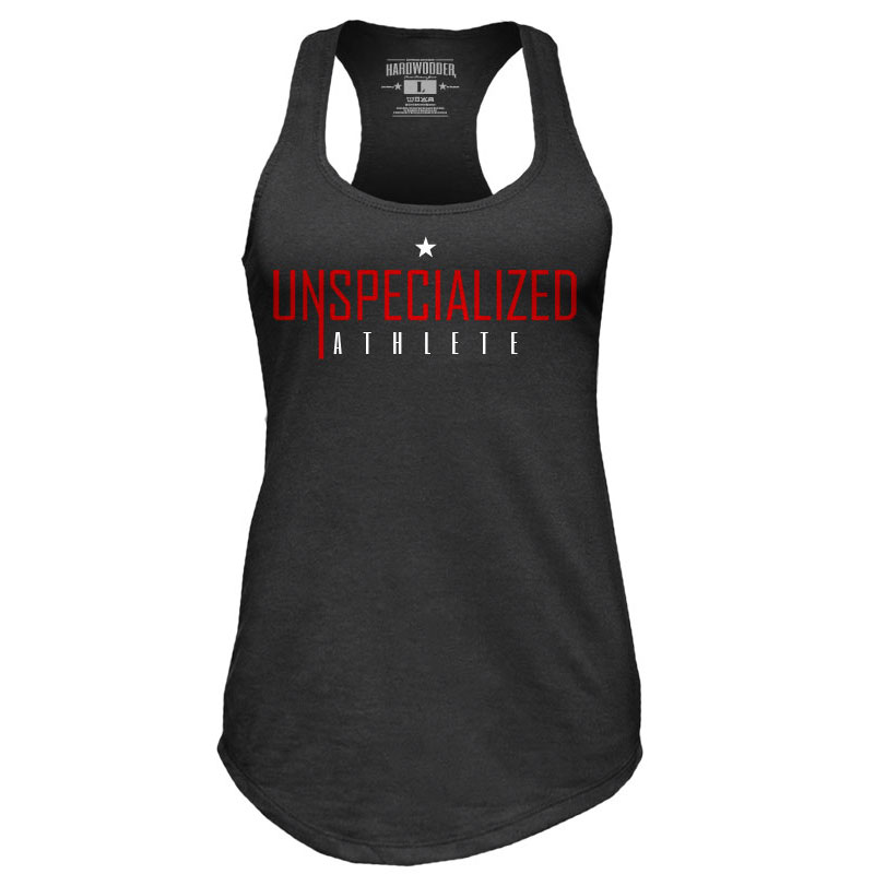 Womens Unspecialized Athlete Tank Front