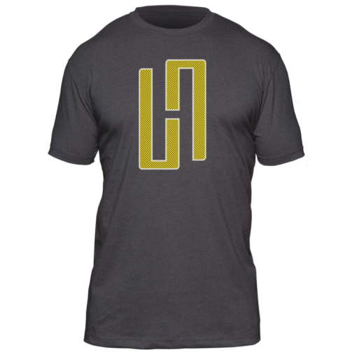 HardWodder Negative H Logo Tee V1 Charcoal Grey