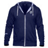 HardWodder Hoodie Dark Blue Indy With Thumb Holes