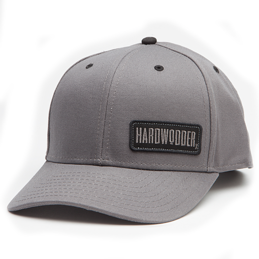 HardWodder Snap Back Baseball Hat In Grey