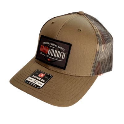 HardWodder Performance Tac Hat Olive With Patch