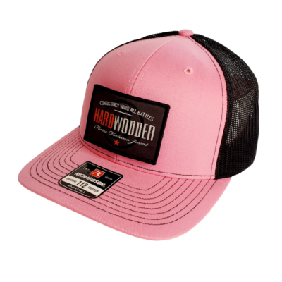 HardWodder Performance Tac Hat Pink With Patch